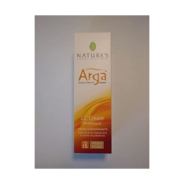 Arga Cc Crème Visage Me/sombre