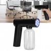 Pistolet à Vapeur électrique, Brumisateur électrique Portatif Rechargeable 300 ML Atomiseur Pulvérisateur Brumisateur Machine