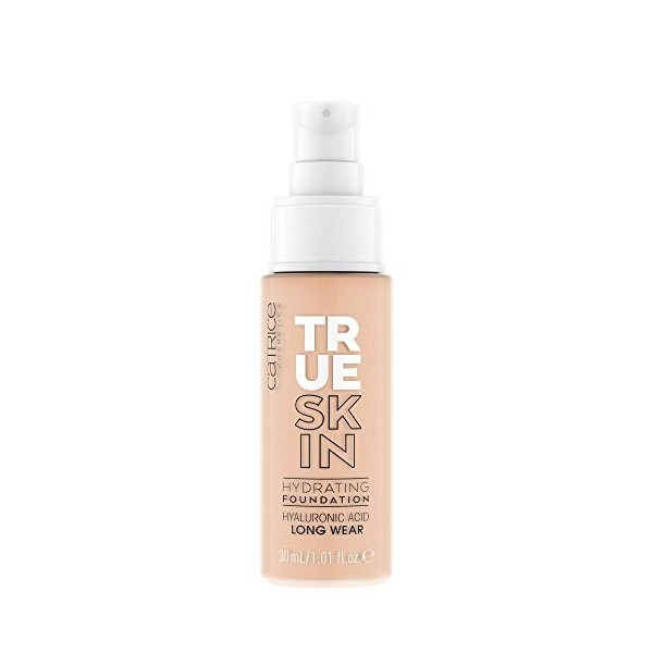 True Skin Hydrating 007 Cool Nude CATRICE Fond de teint fluide hydratant végétalien pour femmes