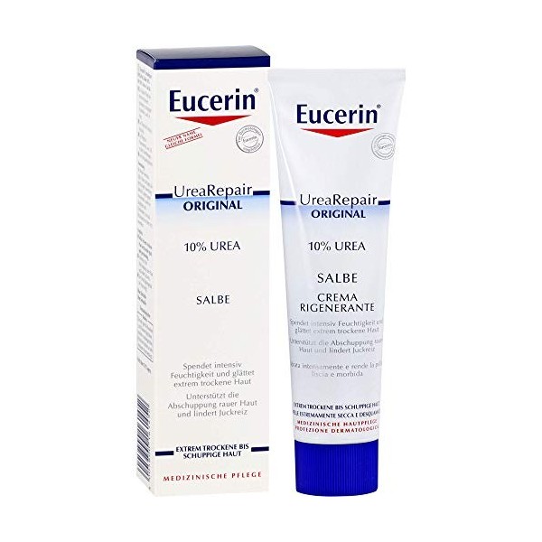 Eucerin UreaRepair Original 10% Urea Salbe, 100 ml Onguent