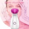 DiiDa Vapeur faciale Nano Ionic - Sauna facial - Brume chaude - Pour le visage - Pour la maison, le spa - Pour le visage