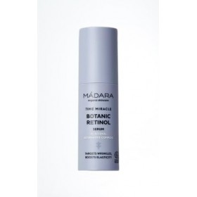 MÁDARA Organic Skincare - Sérum au Retinol Serum Visage Botanique TIME MIRACLE, 30 ml - Lisse Les Rides Et Ridules, Illumine 