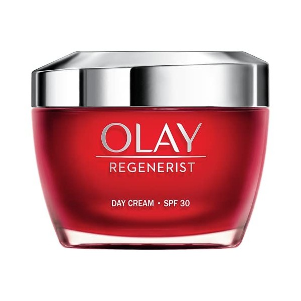 Olay Regenerist Crème de jour pour le visage avec SPF30, formule unique avec vitamine B3 et niacinamide, hydrate instantanéme