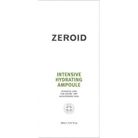 ZEROID Lampe hydratante Intensive Soin Intensif pour peaux sèches et irritées, 30 ml