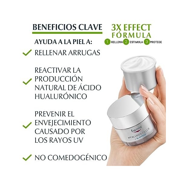 HYALURON FILLER día piel seca SPF15 refill 50 ml