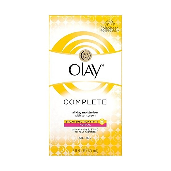 Olay Complete Normal All Day UV Moisture Cream SPF 15 6.0 FL OZ