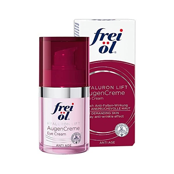 frei ANTI-AGE HYALURON LIFT AugenCreme, 15 ml [Badartikel],