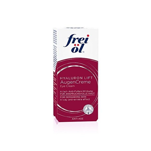 frei ANTI-AGE HYALURON LIFT AugenCreme, 15 ml [Badartikel],