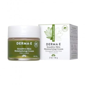 DERMA E - Sensitive Skin Moisturizing Cream with Pycnogenol - 2 oz. 56 g 