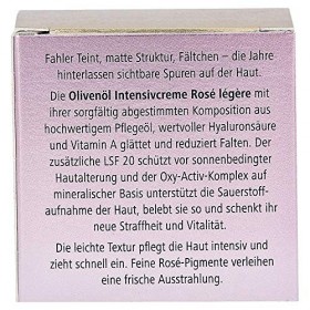 medipharma cosmetics Olivenöl Intensivcreme Rosé légère Tagescreme LSF 20, 50 ml Creme