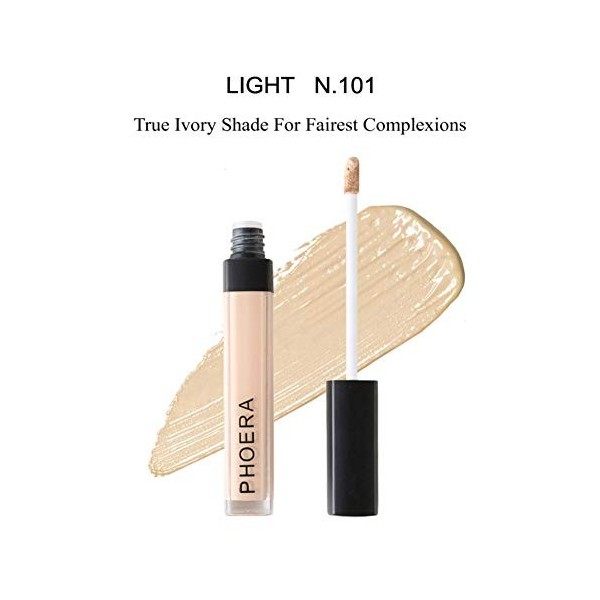 weixinbuy Liquid Concealer Cover Rides Taches de rousseur Rides Cernes Fond de Teint Hydratant, Grand Choix et Cadeau pour le