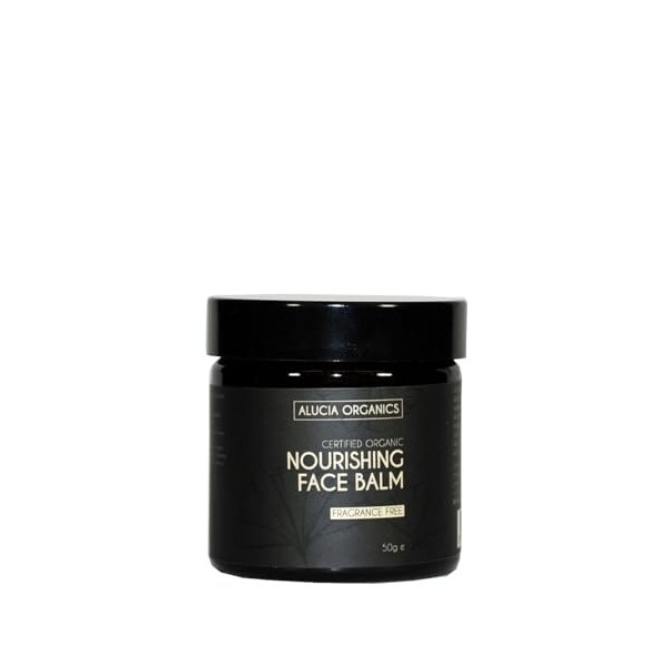 Baume Visage Nourrissant Sans Parfum Nourishing Face Balm Fragrance Free certifiée bio de Alucia Organics 50g