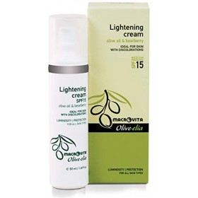 MACROVITA OLIVELIA SKIN LIGHTENING CREAM SPF15 OLIVE OIL & BEARBERRY 50 ML.