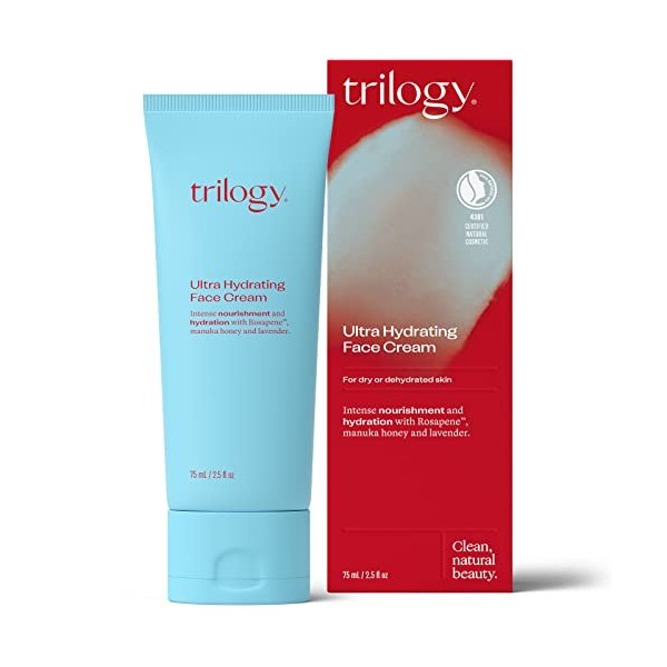 Trilogy, Crème ultra hydratante de visage 75ml