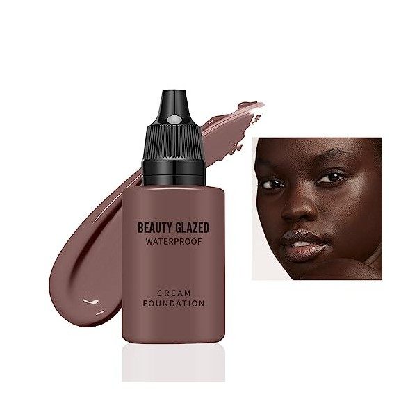 Fond de teint Soft Matte Full Coverage Color Correcting Cream Concealer, Oil Control Liquid BB Cream Flawless Smooth Long Las