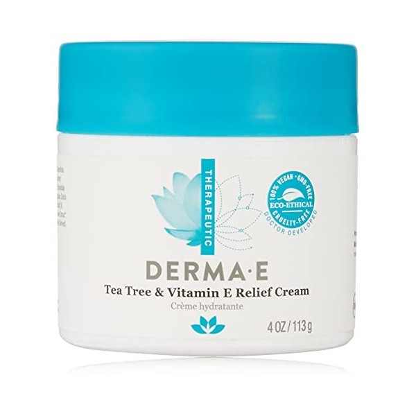 Derma-e Tea Tree & E Antiseptic Creme 4 oz