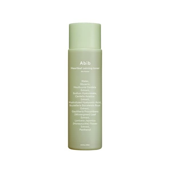 [Abib] Heartleaf Rehausseur de peau apaisant 210 ml