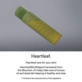 [Abib] Heartleaf Rehausseur de peau apaisant 210 ml