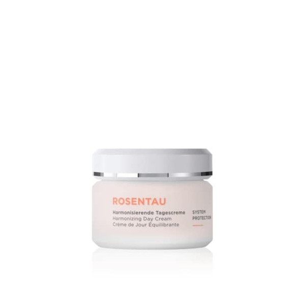 ANNEMARIE BÖRLIND Crème de Jour Équilibrante ROSENTAU 50ml - agit contre le vieillissement précoce de la peau et accroît sa