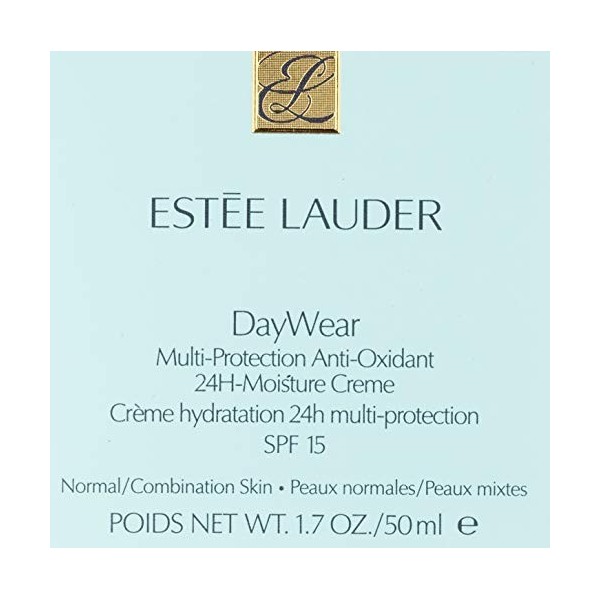 Estee Lauder Daywear Multi-Protection Anti 24H-Moisture Crème, Peau normale/mixte, SP5 15, 50 ml