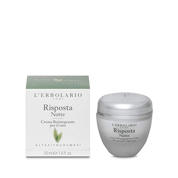 LErbolario Réponse Crème de Nuit, 1er Pack 1 X 50 ML 