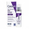 CeraVe Skin Renewing Retinol Day Cream SPF 30 1.76 oz with Hyaluronic Acid and Ceramides for Smoothing Fine Lines and Texture