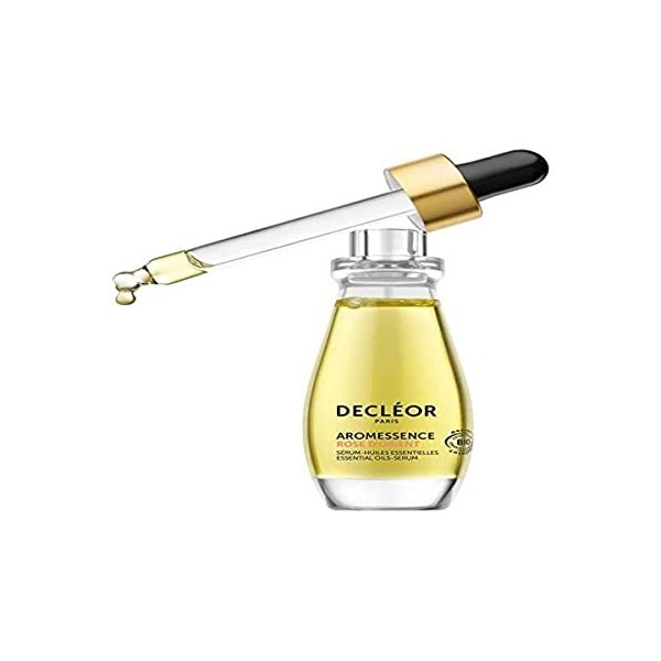 Decléor Aromessence Sérum Huiles Essentielles Rose dOrient Bio, Vanille, 15 ml