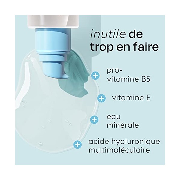 Sérum à lAcide Hyaluronique Biologique Pour le Visage - Anti-Age, Hydratant Rajeunissant Sérum Pour le Visage Pour les Femme