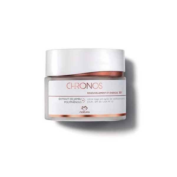 NATURA - Crème Visage Anti-Signes Jour 30+ Chronos - 40g