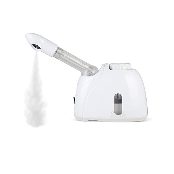 QraraZL Vaporisateur facial extensible, humidificateur à chaud pour un nettoyage en profondeur de la peau, Vaporisateur facia