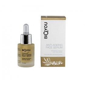Bio2You, Natural Anti-Ageing Face Serum, Moisturises and Rejuvenates Skin, with Vitamin B and C, 15ml