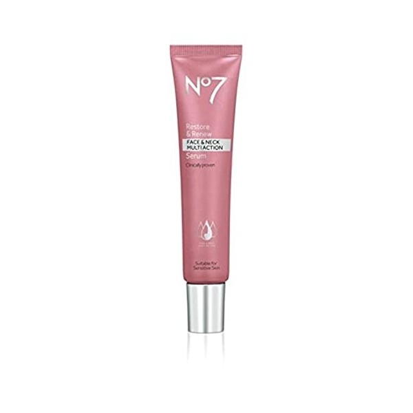 NO7 RESTAURE & RENOUVELLEMENT Visage & cou multi action SERUM 30ML