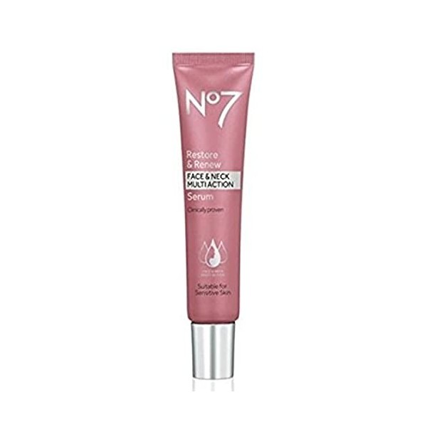 NO7 RESTAURE & RENOUVELLEMENT Visage & cou multi action SERUM 30ML