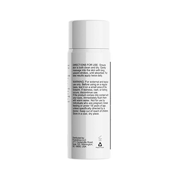 Pureclinica Lumecil Crème éclaircissante de la peau Efficace/ naturelle/ sans danger/ puissante Éclaircissement de plusieurs 