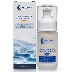 Crème Visage Anti-Rides Bio Collagène Aux Probiotiques Purs - Fabriquée En Italie - 50 ml