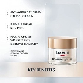 Soin De Jour Anti-age Spf30 50ml Hyaluron-Filler + Elasticity Eucerin