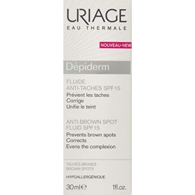 Uriage dEpiderme Fluide SPF15 Soin de Jour Antitaches, 30 ml