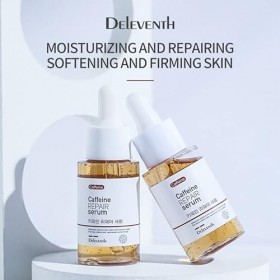 DEleventh Korean Brand Caffeine + Ecytoin Anti-Aging, Anti-Oxidation, Repair Face Serum 37ml / Improve Skin Luster,Lock Moist