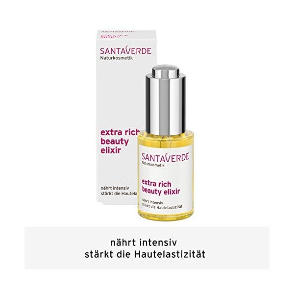 Santaverde - Elixir de Beauté extra riche Soin nutritif peaux matures Bio - Santaverde