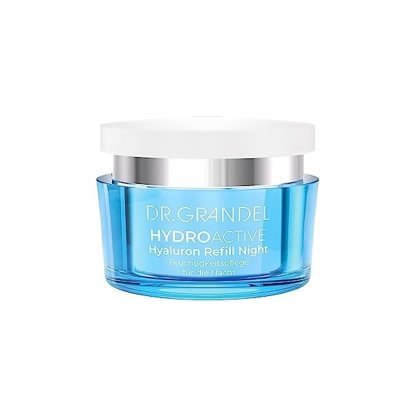 Dr. Grandel Hydro Active Hyaluron Refill Night 50 ml *** Crème de nuit Sleeping Cream Night *** Hydrate la nuit