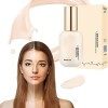 Hydrating Waterproof and Light Long Lasting Foundation,Concealer Foundation Cream,ADMD Light Fog Makeup Holding Liquid Founda