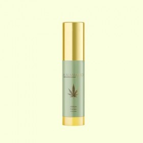 Kalma CBD,Sérum Visage au CBD 50 ml I CBD I Huile de Chanvre I Aloe Vera, Vitamine CI Répare et apporte de la luminosité à la