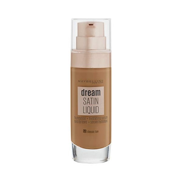 Maybelline Dream Satin Foundation Maquillage, Fond de teint liquide 20 Fond de Teint