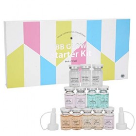 Sérum de feuille dor 24k, 8 ml x12 bouteilles Micro aiguille acide hyaluronique sérum anti-rides délimination de lacné, li