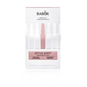 Babor Nuit Active Ampoules de Sérum Reconstituant pour Le Visage, pour Améliorer La Régénération de La Peau, Formule Végane, 