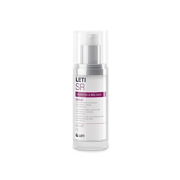 LETI SR Anti-Rötungen Serum - Hochkonzentriertes Serum zur Hautberuhigung bei sensibler oder geröteter Haut, 30 ml Solution