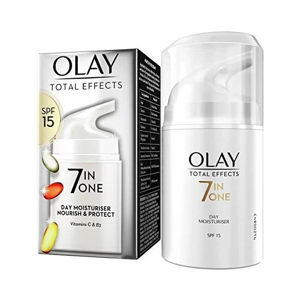 Olay Total Effects 7-in-1 Anti-Ageing Day Moisturiser SPF15 37 ml Packaging Varies 