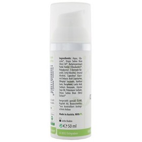 Organic Day Cream • Nourishing & Hypoallergenic, soin visage naturel pour peaux sensibles avec huile de germe de riz et beurr