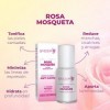 Rose musquée. Crème anti-âge. Hydratation et éclat pour la peau. Composé à base de silicium et dhuile de rose Mosqueta du Ch