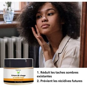Générique Crème de Visage à lACIDE KOJIC 50g, blanchissant et éclaircissant, permet datténuer les hyperpigmentations, limit